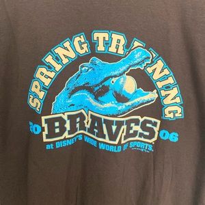 VTG 06 Braves Spring training Disney Wide World of sports tee shirt